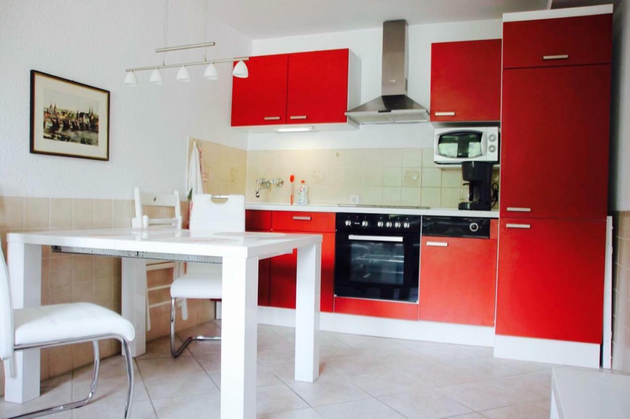 Haus Am Ufer Mit Rheinpanoramablick Apartment Koblenz  Bagian luar foto